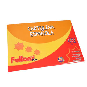 carpeta cartulina española 10 hojas fulton's
