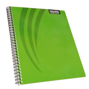 Cuaderno Universitario Caligrafía Horizontal 100 hojas Tapa Lisa Verde Proarte